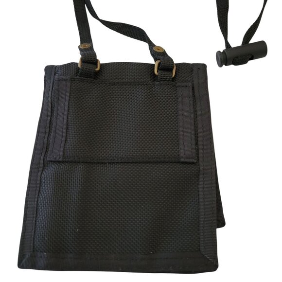 Lewis N Clark Black Travel Neck Wallet With Adjustable Strap - Picture 2 of 6